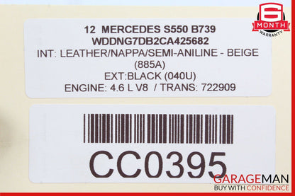 07-14 Mercedes W216 CL550 CL600 S550 Rear Left or Right Side Upper Control Arm