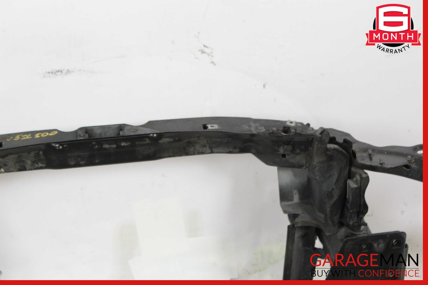 03-08 Mercedes R230 SL500 Upper & Lower Radiator Core Support Headlight Bracket