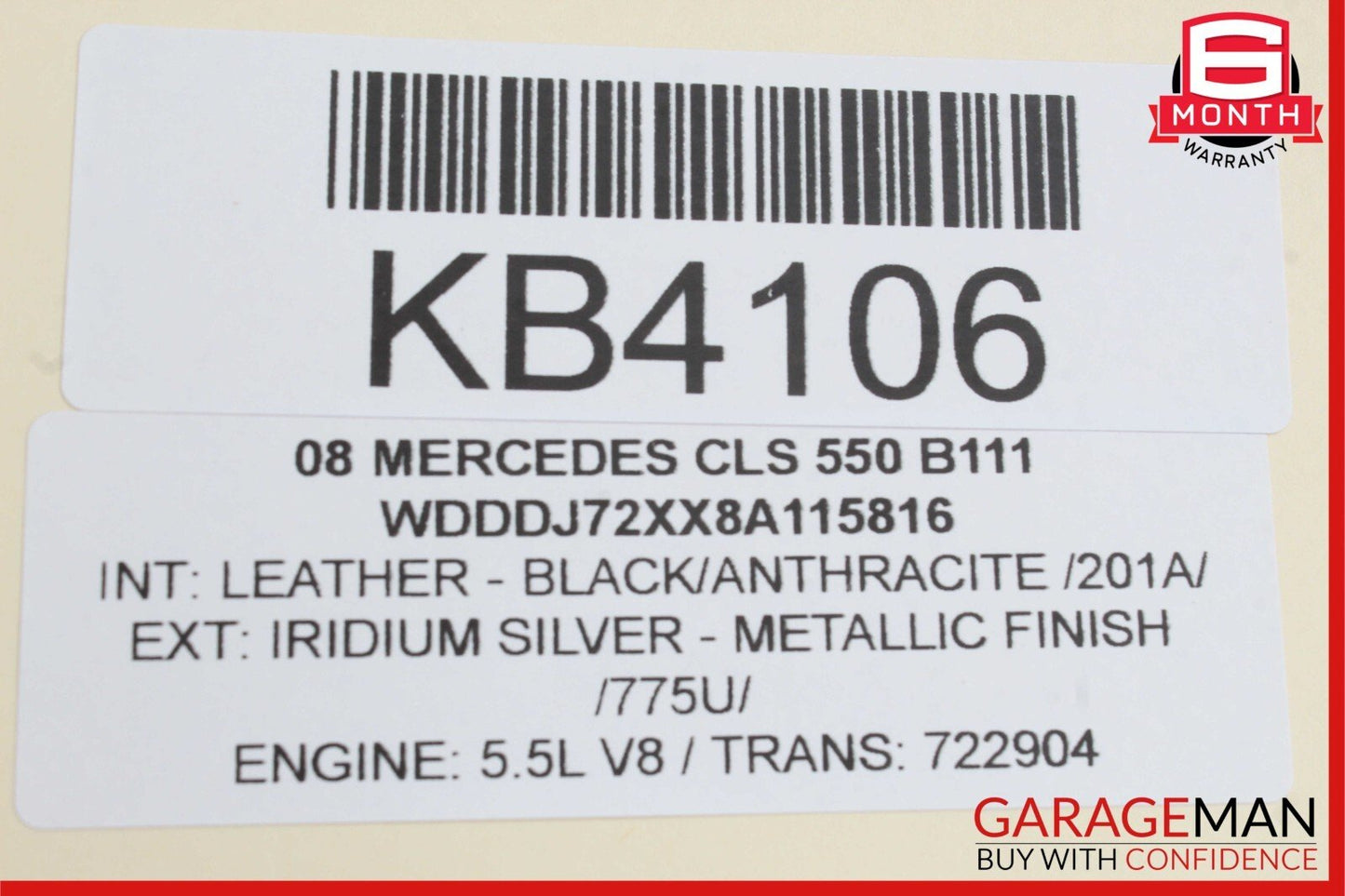 03-09 Mercedes W219 CLS550 Hazard Light Door Lock Control Switch Module Trim OEM