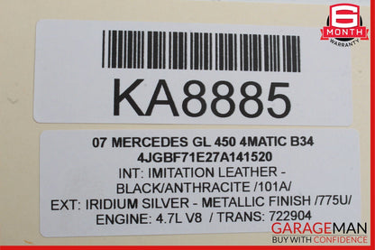 06-08 Mercedes GL450 ML350 Speedometer Odometer Cluster Instrument Gauge