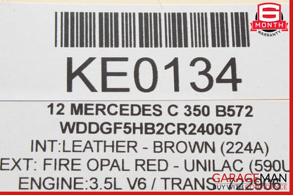 08-16 Mercedes W204 C250 E350 Front Left Side Door Window Regulator Motor Unit