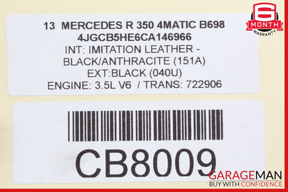 06-13 Mercedes W251 R500 R350 Rear Left Driver Side Axle CV Half Shaft OEM