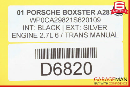 97-04 Porsche Boxster 986 Front Bumper Reinforcement Impact Crash Bar Assembly