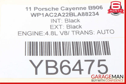 11-18 Porsche Cayenne 958 Hybrid S Rear Right or Left Side Axle CV Shaft OEM
