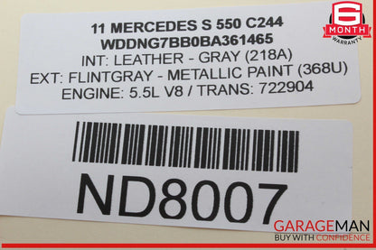 06-14 Mercedes W221 S550 S400 Communication Interface Ipod Control Module Unit