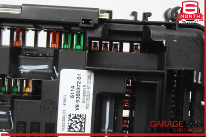 14-18 BMW X5 Rear Power Distribution Fuse Relay Box 9360372 OEM