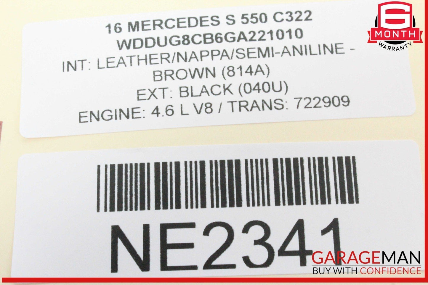 14-17 Mercedes W222 S550 S600 Front SAM Signal Acquisition Control Module Unit