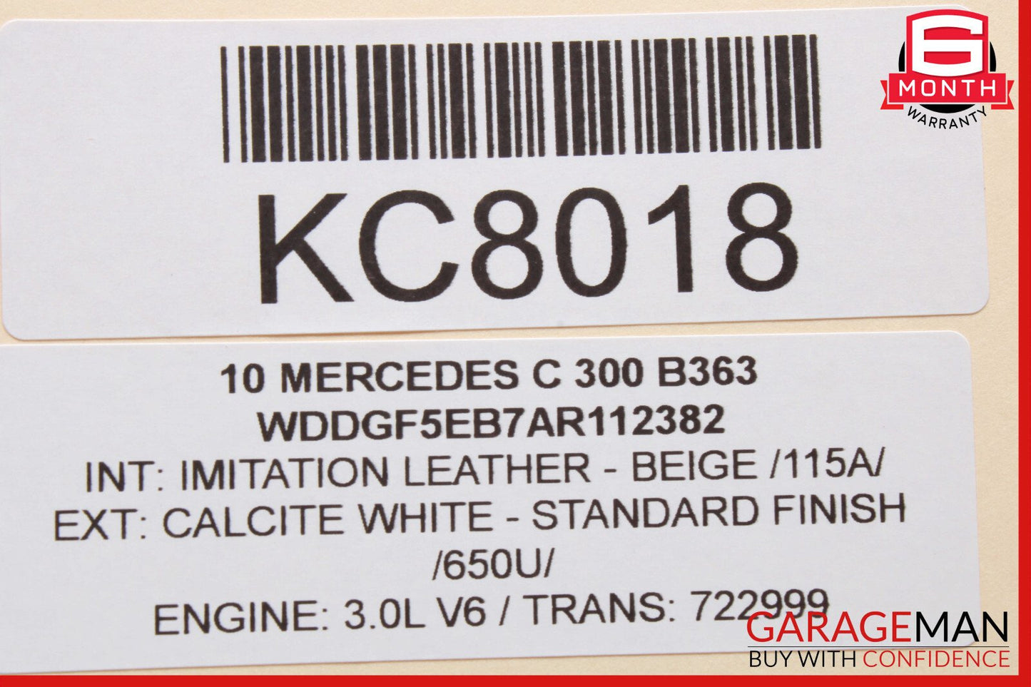 08-18 Mercedes W204 C300 E350 Seat Control Module Front Left Driver Side OEM