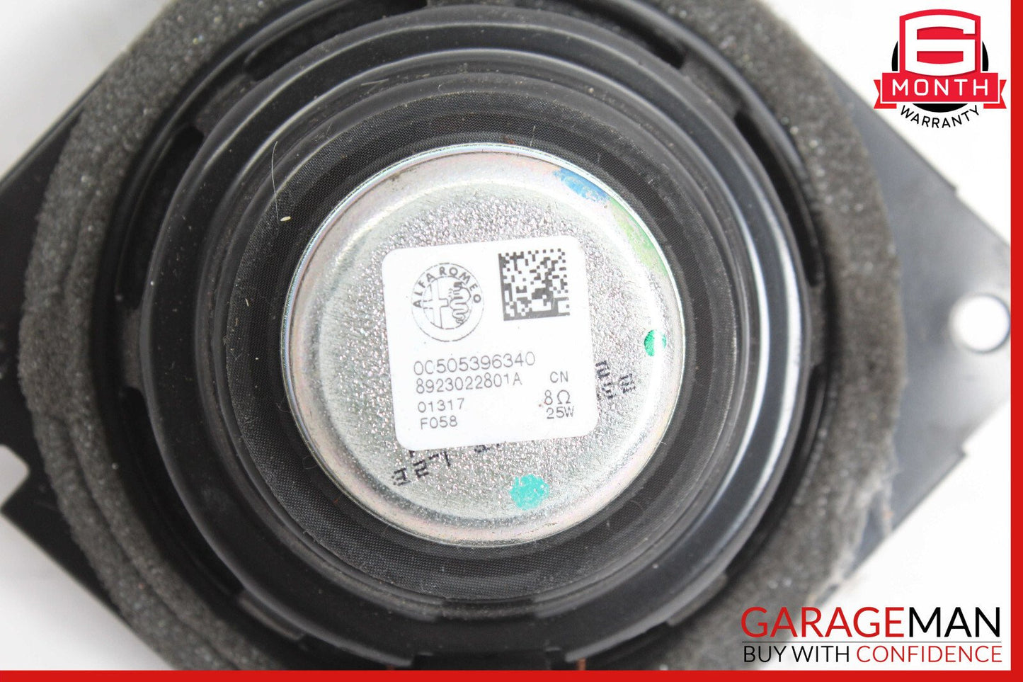 17-22 Alfa Romeo Giulia Rear Left / Right Door Audio Speaker OEM