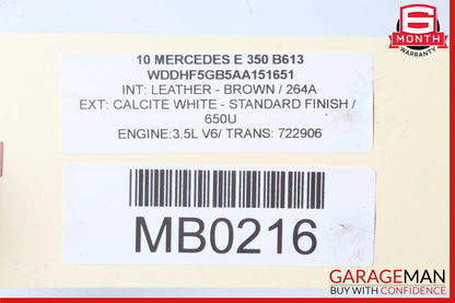10-13 Mercedes W212 E350 E63 AMG ABS Anti Lock Pump Brake Module 2124312712 OEM