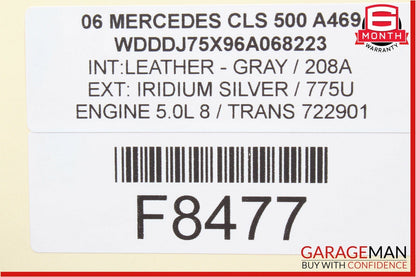 00-06 Mercedes W219 CLS500 SL500 CL500 Rear Bumper Parking Sensor Assembly OEM