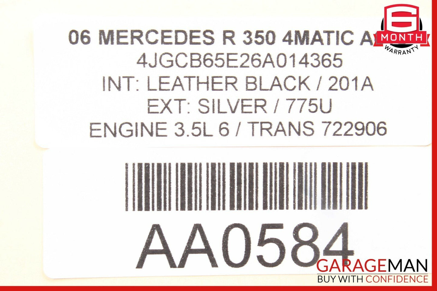 06-09 Mercedes W251 R350 R500 Air Airmatic Suspension Control Module Unit OEM