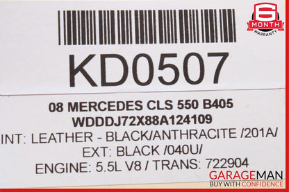 06-12 Mercedes W219 CLS550 S550 CL550 Front Right Side Bumper Fog Light Lamp OEM