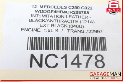 12-15 Mercedes W204 C250 M271 Power Steering Pump Assembly 0064663601 OEM