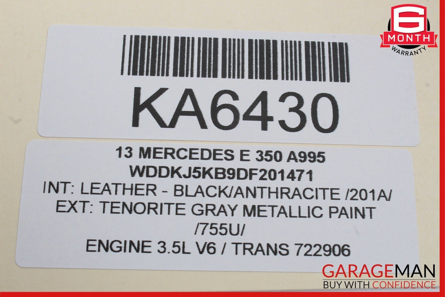 10-18 Mercedes E400 CLS350 Rear Fuse Relay Box SAM Signal Acquisition Assembly