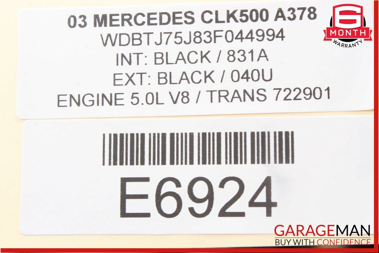 03-09 Mercedes W209 CLK500 Front Right Passenger Side Seat Belt Feeder Motor OEM