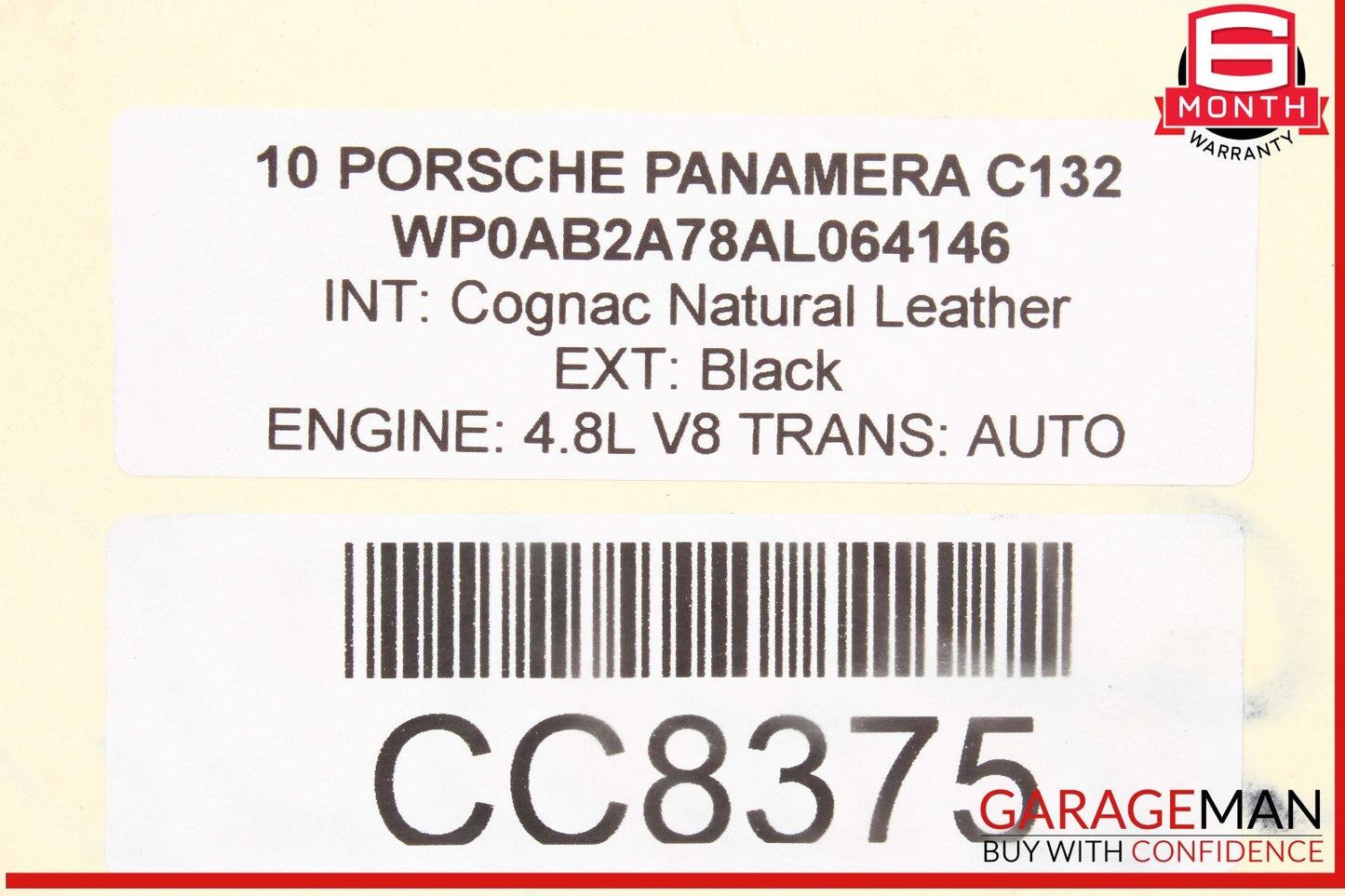 10-16 Porsche Panamera 970 4S GTS Rear Differential Diff Axle Carrier OEM