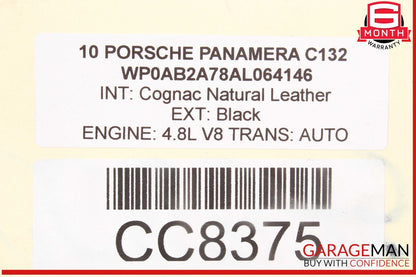10-16 Porsche Panamera 970 4S GTS Rear Differential Diff Axle Carrier OEM