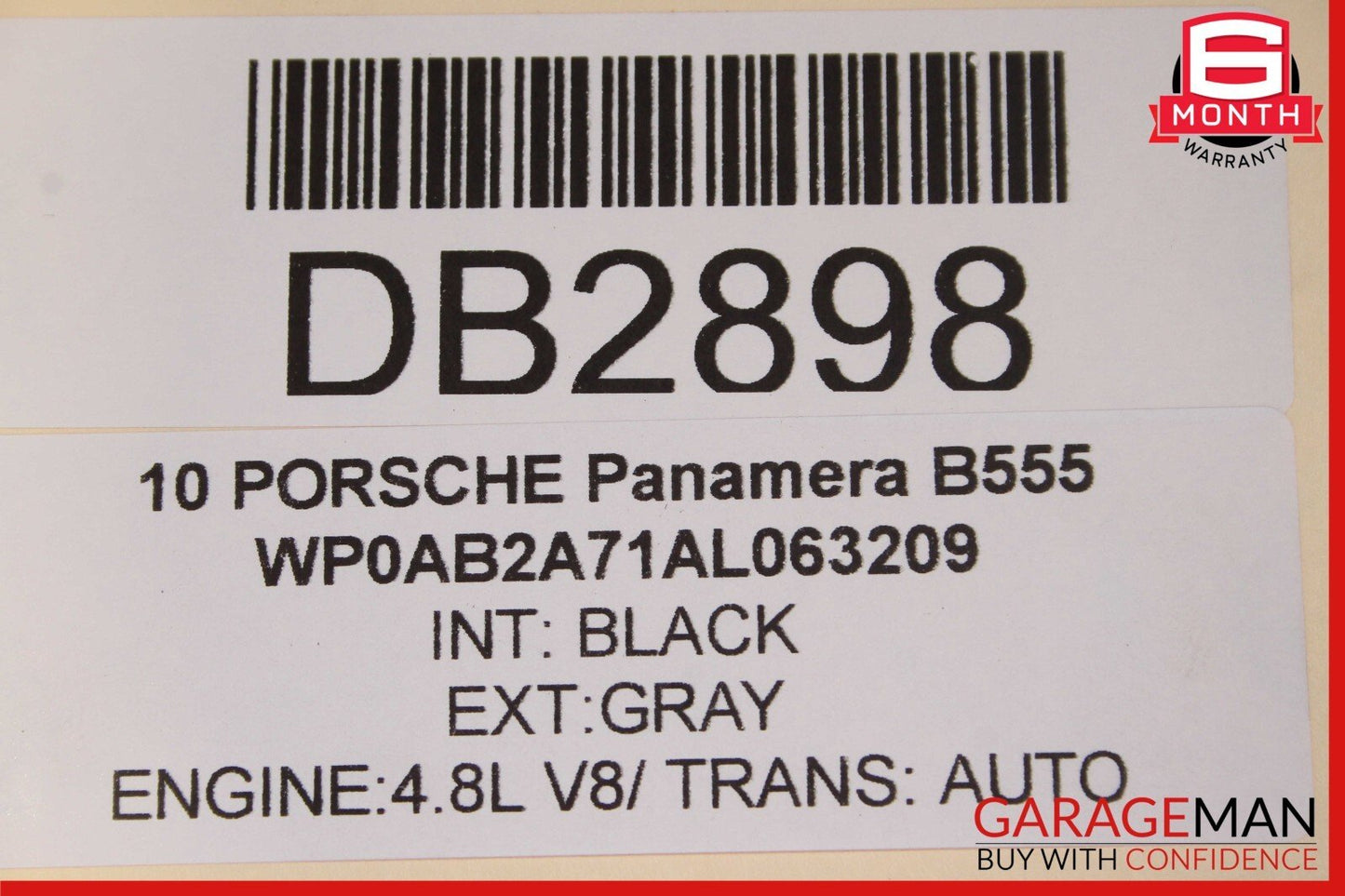 10-16 Porsche Panamera 970 Front Right Side Door Window Regulator Carrier Assy