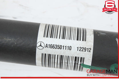 12-19 Mercedes X166 GL450 ML350 Rear Right or Left Side CV Axle Half Shaft OEM