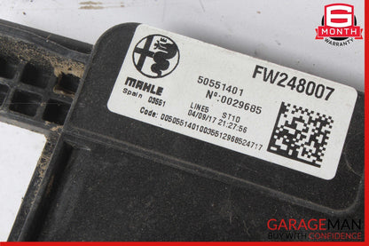 17-21 Alfa Romeo Giulia 2.0L Radiator Engine Cooling Fan Shroud Blade Motor Assy
