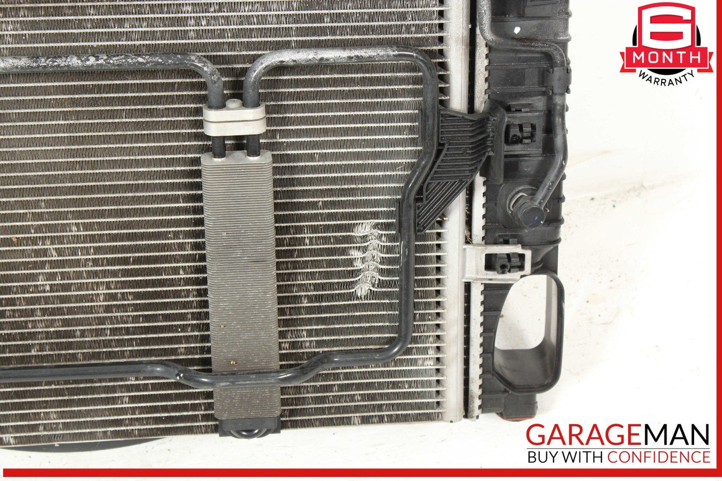 03-06 Mercedes W211 E500 CLS500 Engine Cooling Radiator A/C Air Condenser Assy