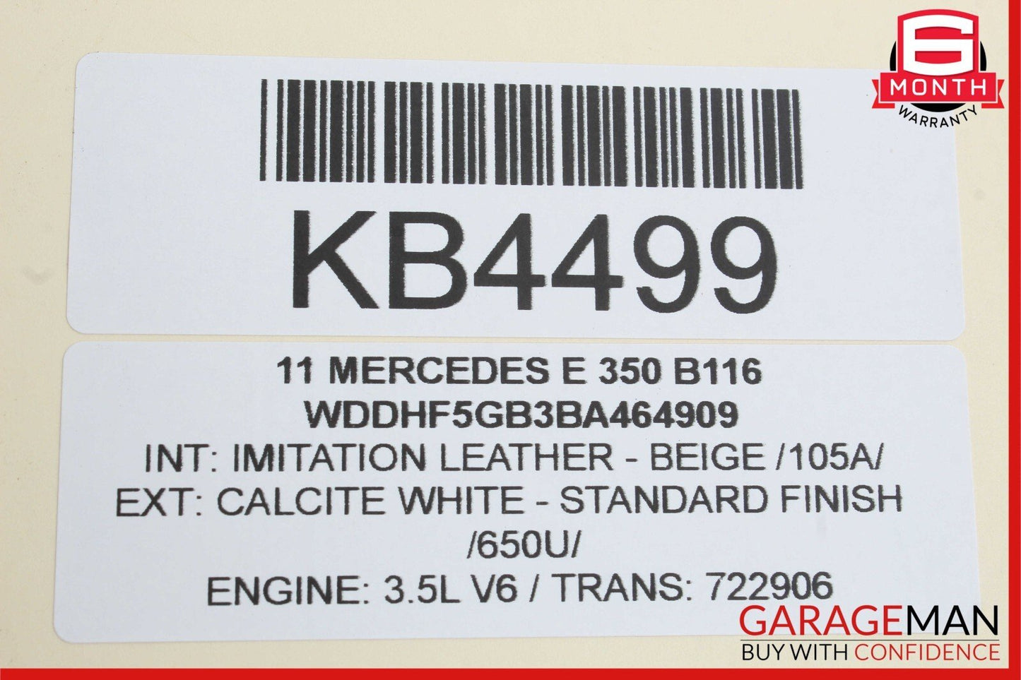 08-11 Mercedes W212 E350 C300 Front Left Driver Side Door Lock Latch Actuator