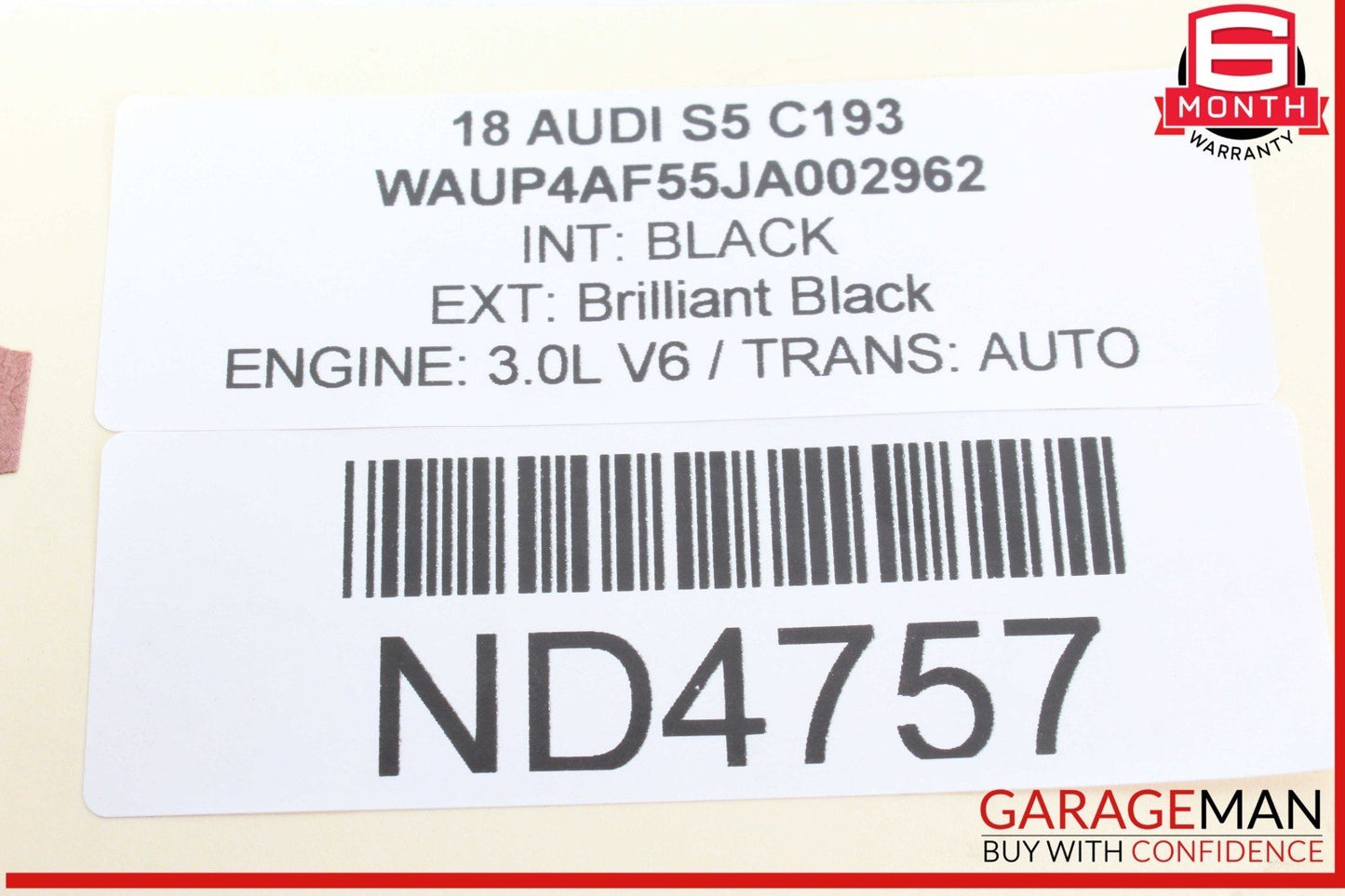 17-24 Audi S5 A4 Rear Left Driver Side Upper Suspension Control Arm 8W0505361E