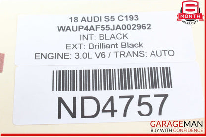 17-24 Audi S5 A4 Rear Left Driver Side Upper Suspension Control Arm 8W0505361E