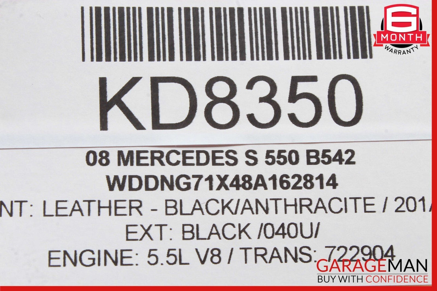 07-13 Mercedes W221 S550 S350 Center Dash Air AC A/C Heater Vent 2218300954 OEM