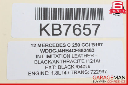 12-14 Mercedes W204 C300 C350 C250 C63 AMG Rear SAM Fuse Box Relay Assembly