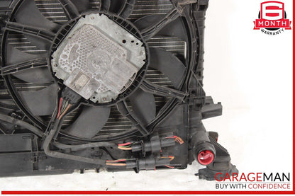 12-18 Audi A7 A6 Engine Radiator Condenser Cooler Fan Assembly OEM
