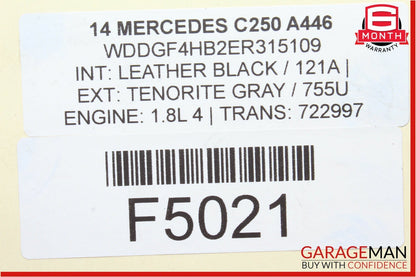 12-14 Mercedes W204 C250 Engine Motor Turbocharger Exhaust Manifold Header Assy