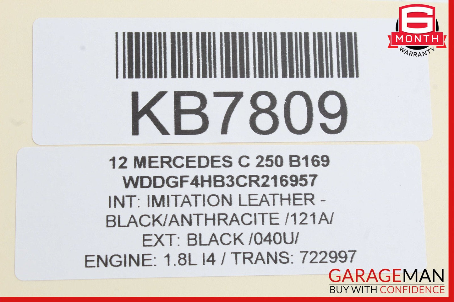 08-14 Mercedes W204 C250 C350 C300 Front Right Door Lock Latch Actuator OEM