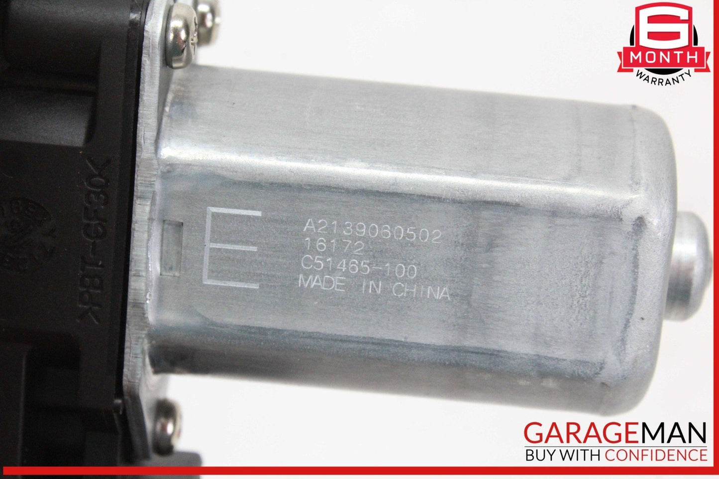 15-20 Mercedes W205 C300 GLC300 Rear Left Side Door Window Regulator Motor OEM