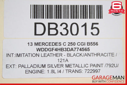 12-15 Mercedes W204 C250 Engine Motor Cooling Radiator A/C AC Condenser Assembly