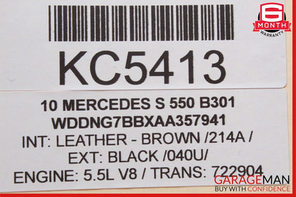 07-13 Mercedes W221 S550 CL550 Cluster Control Switch 2218215451 OEM