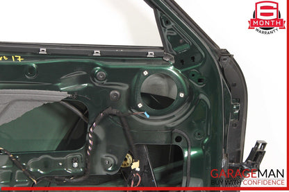 17-24 Mini Cooper Countryman Front Left Driver Side Door Shell Panel Green OEM