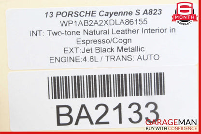 11-17 Porsche Cayenne 958 Rear Left Driver Side Suspension Upper Control Arm