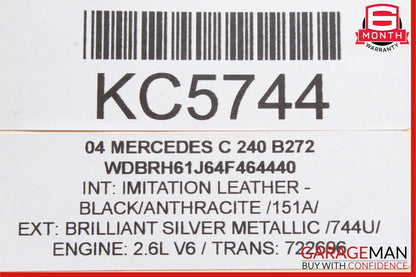 01-07 Mercedes W203 C240 C320 Front Right Door Control Module 2038201285 OEM