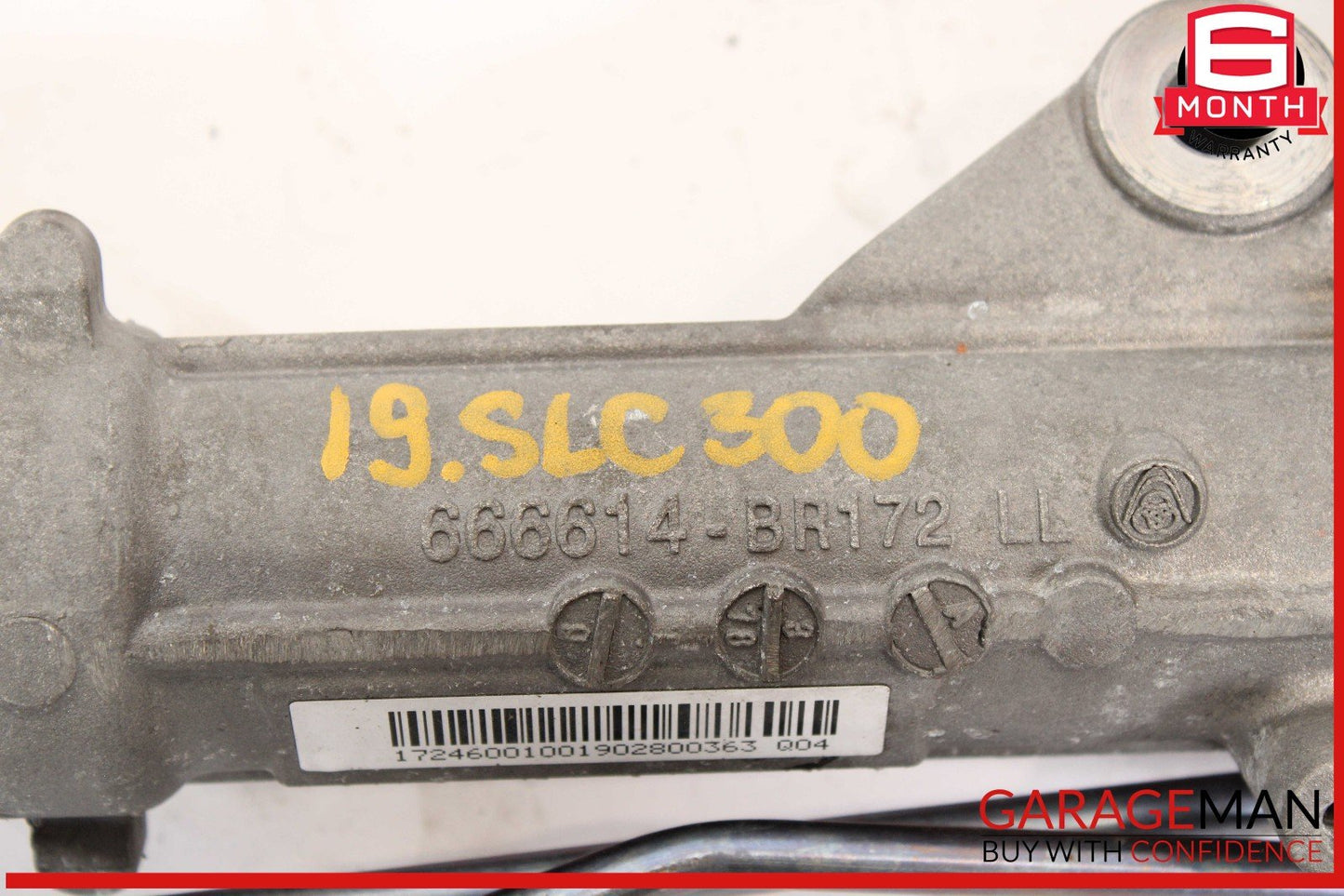 12-20 Mercedes R172 SLC300 SLK350 Power Steering Rack and Pinion Assembly OEM
