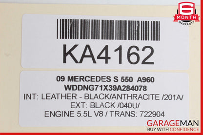 07-09 Mercedes W221 S550 CL550 CL600 Bluetooth Communication Controller Module
