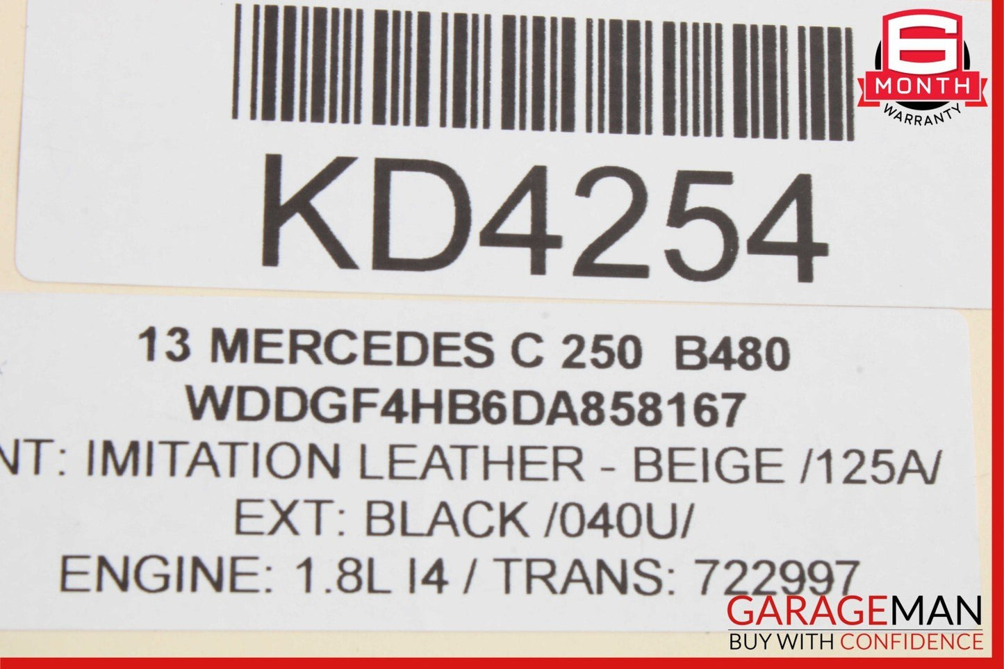 08-20 Mercedes C250 SLK350 C300 E350 Front Right Side Door Lock Latch Actuator
