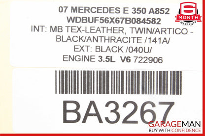 03-09 Mercedes W211 E550 E350 Front Left Driver Side Door Control Module Unit