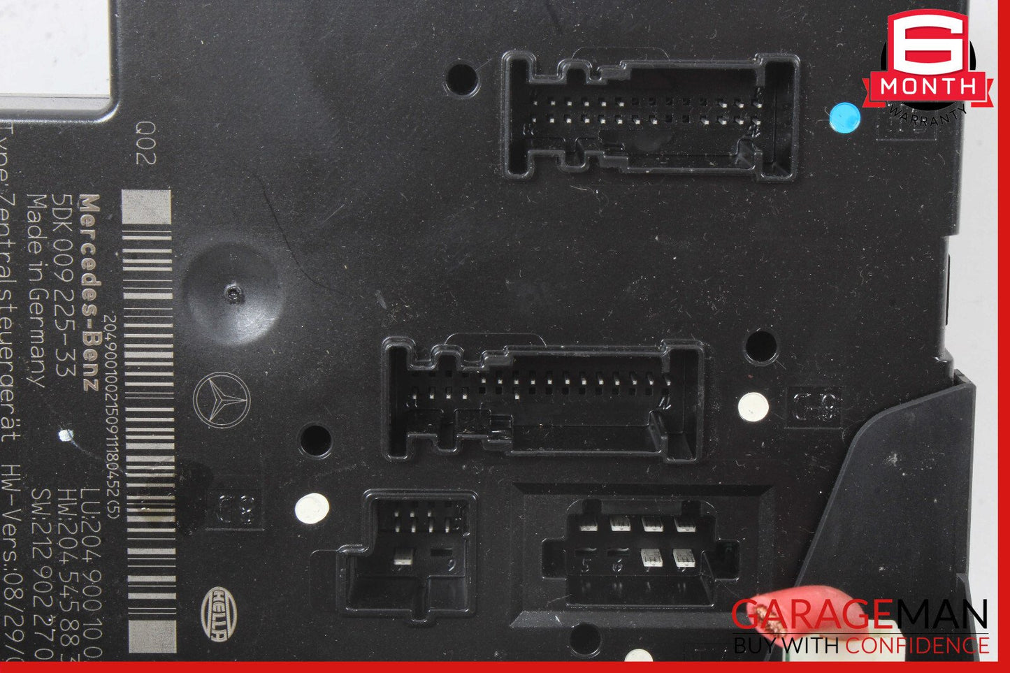 08-11 Mercedes W204 C180 C250 C63 AMG Rear SAM Module Relay Fuse Box Assembly