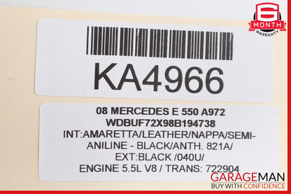 06-13 Mercedes W211 E550 GL450 R350 TPMS Tire Pressure Control 1645403762 OEM