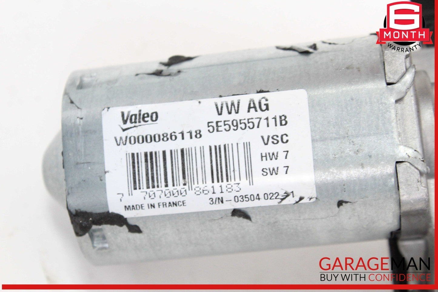 19-24 Audi Q3 Rear Window Wiper Motor 5E5955711B OEM
