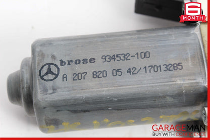 12-20 Mercedes R172 SLK350 Front Left Side Door Window Regulator Motor Unit OEM