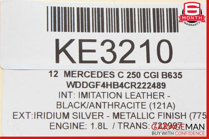 08-18 Mercedes W204 C250 C300 CLS550 E550 Rear Left Door Control Module Unit