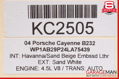 03-10 Porsche Cayenne 955 957 Turbo Trans Transmission Gearbox Control Module